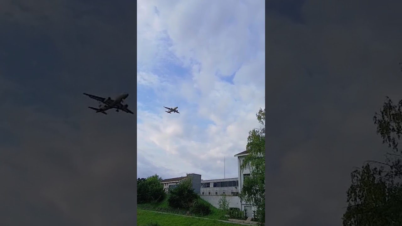 Eurowings A319 on Final Approach/ credits: markus boos