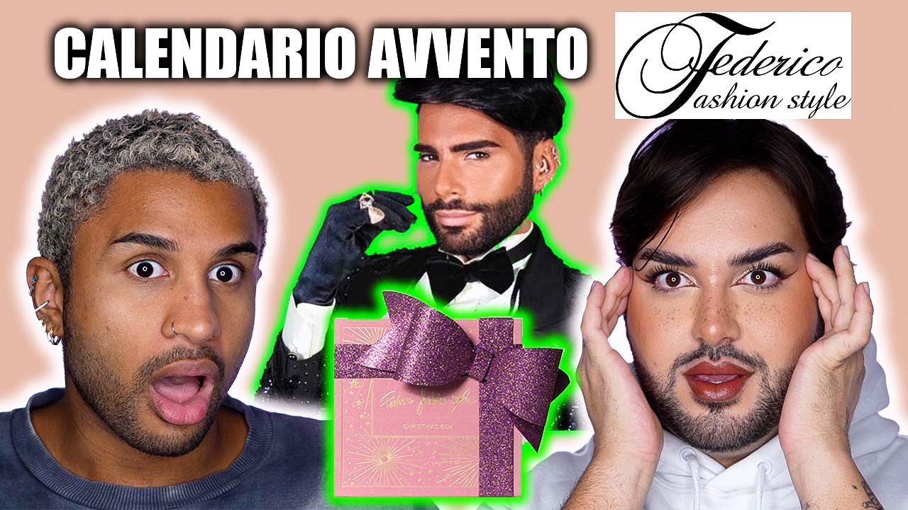 IL CALENDARIO DELL'AVVENTO DI FEDERICO FASHION STYLE