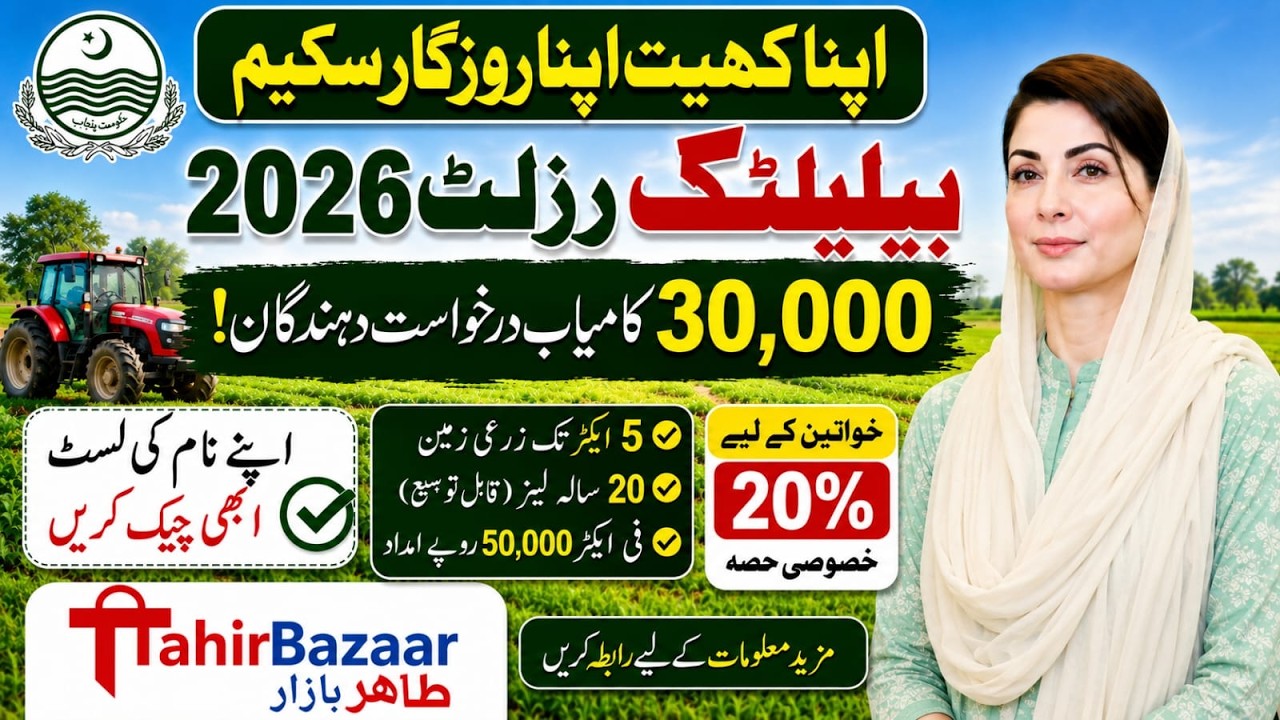 CM Punjab Apni Khet Scheme Final List Update || Check Today Final Draw Update || 2 Lac 0%Markup Loan