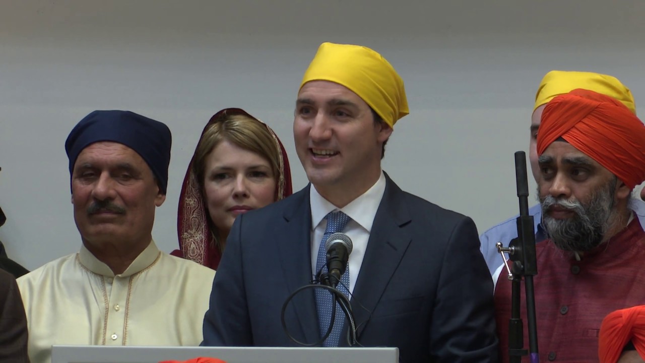 Prime Minister Trudeau delivers remarks at the Khalsa Diwan Society’s Ross Street Gurdwara