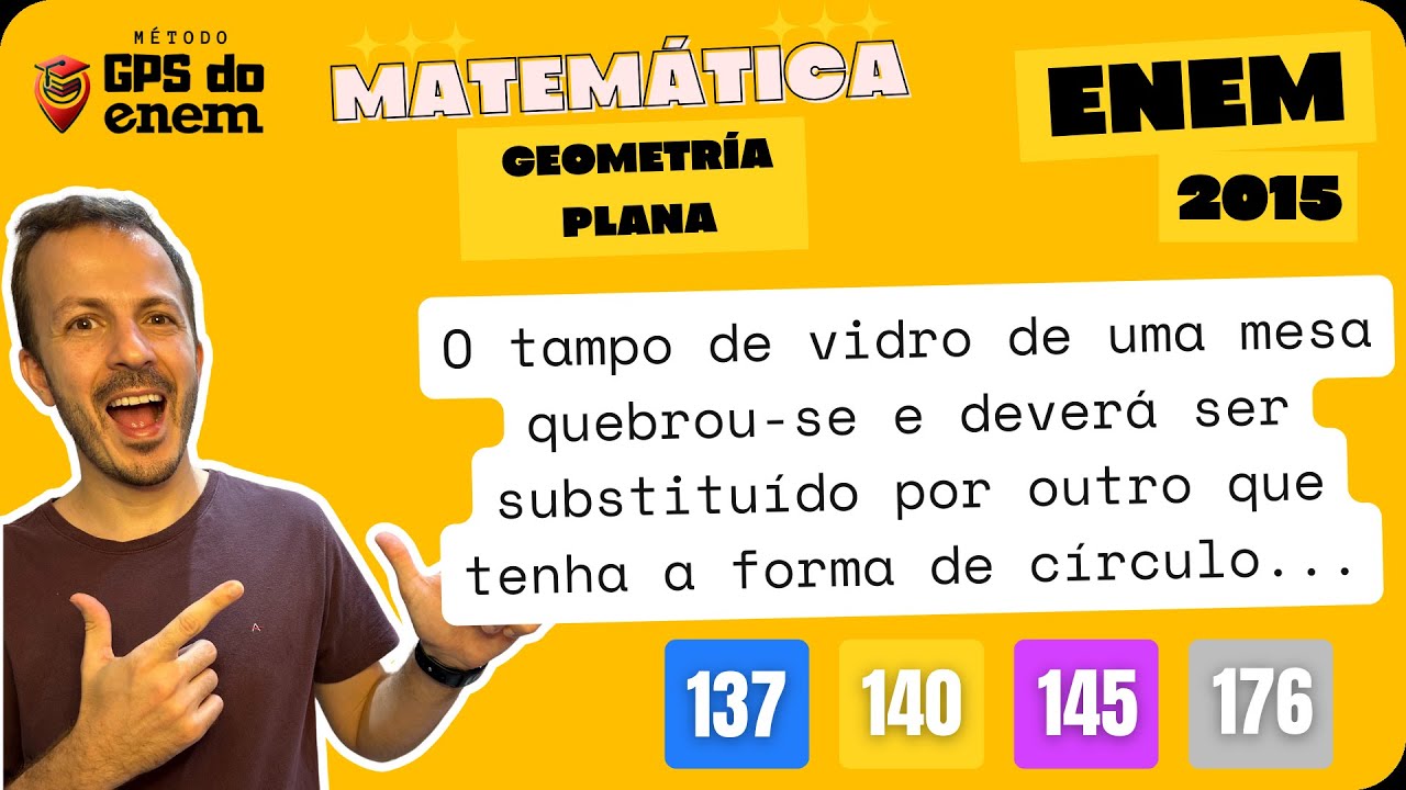 🐧 137. ENEM 2015 Geometria Plana | Questão 👉🏻 