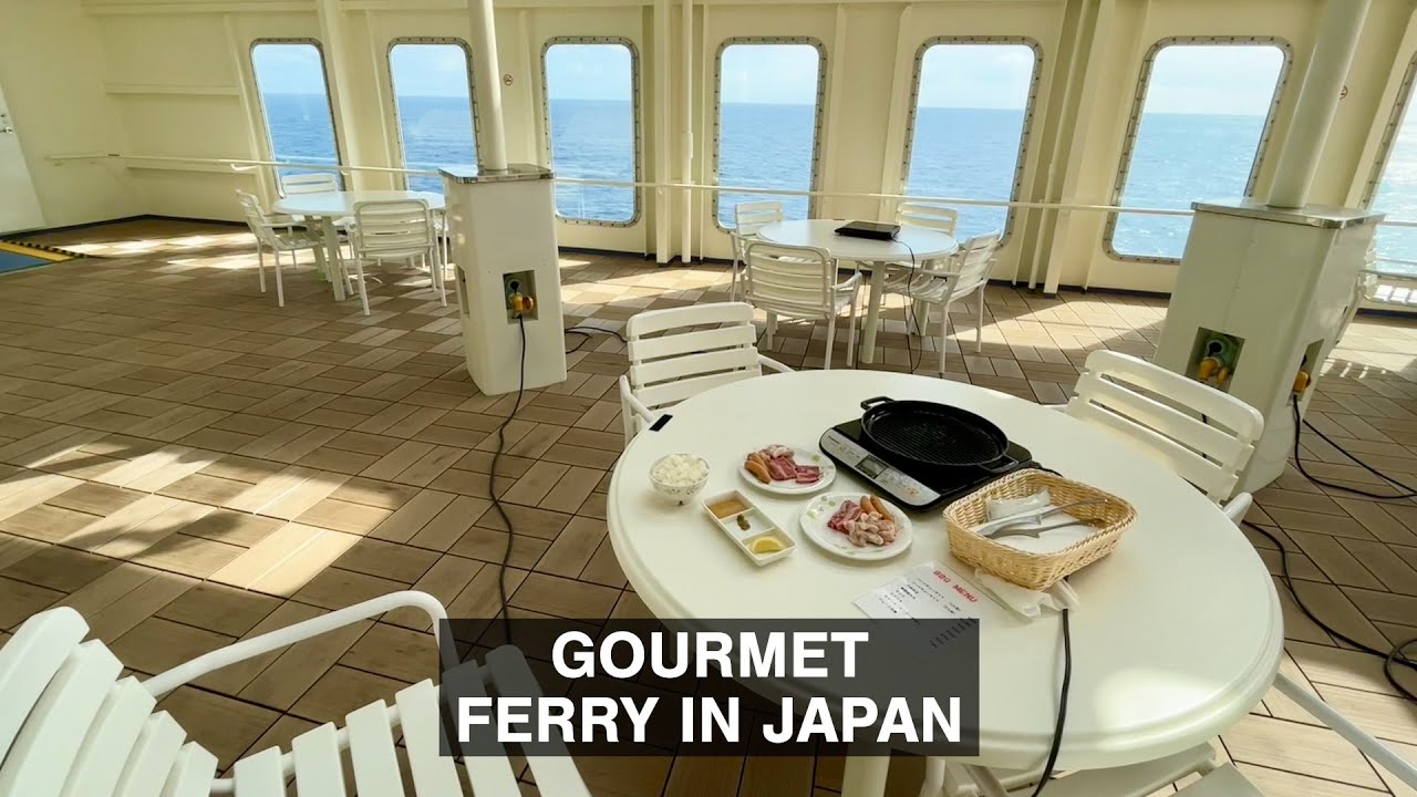 Trying a Japan&rsquo;s Gourmet Ferry | Shinmoji to Yokosuka