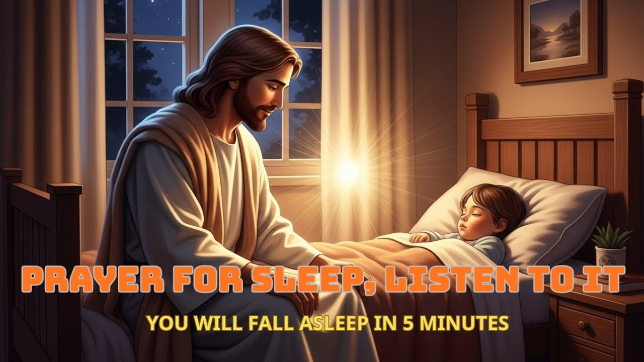 PRAYER FOR SLEEP, LISTEN TO IT YOU WILL FALL ASLEEP IN 5 MINUTES
