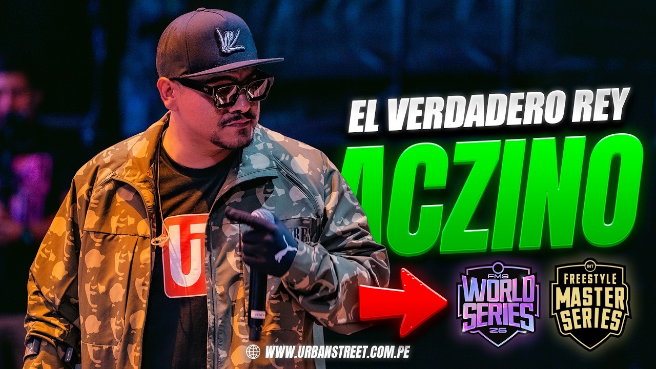 LAS MEJORES RIMAS DE ACZINO🐐  | FMS Internacional 2025 y World Series