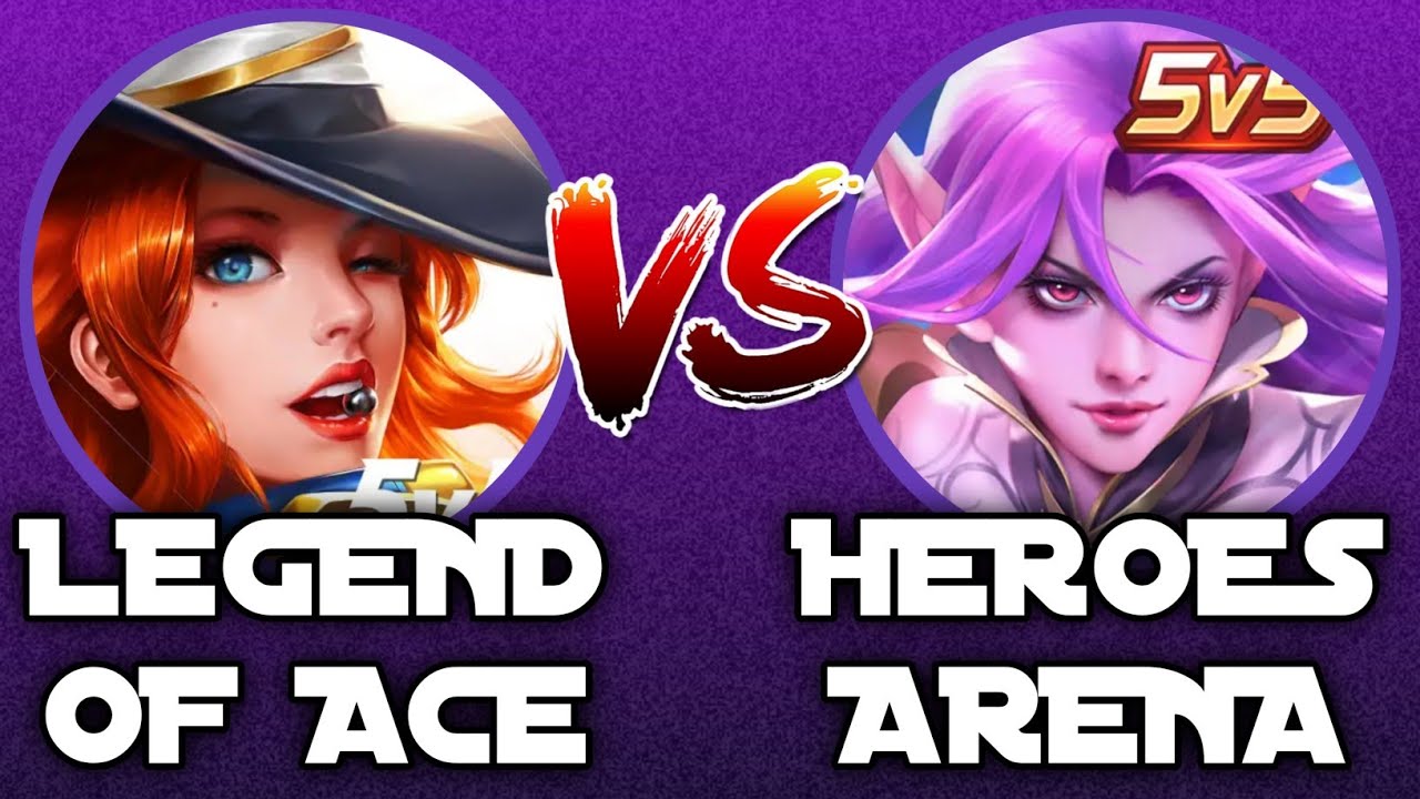 Legend Of Ace Vs Heroes Arena | Герои | Наклейки | Геймплей FHD | Legend Of Ace | Heroes Arena