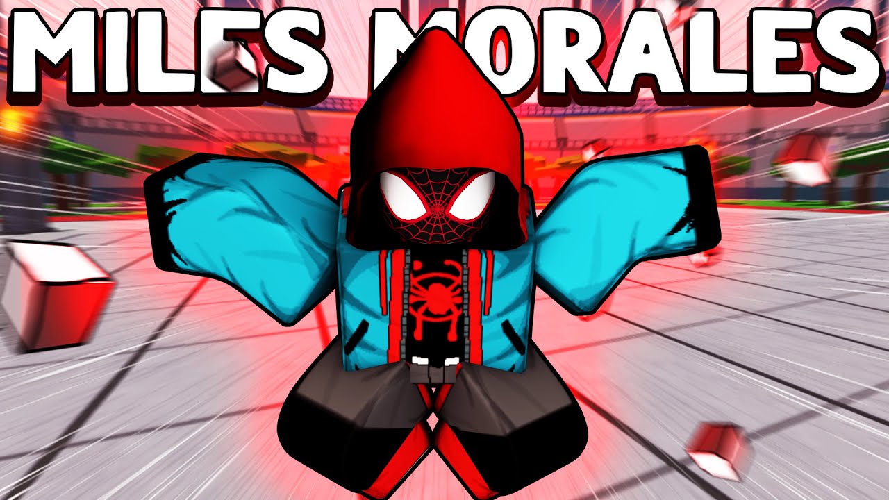 Троллинг токсичного игрока с помощью SPIDERMAN MOVESET в Roblox Heroes Battlegrounds