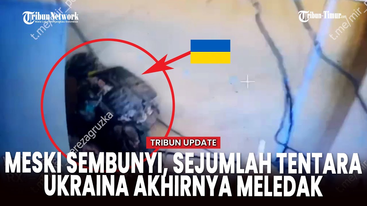 Drone Peledak Rusia Serang Dua Bangunan yang Dihuni Tentara Ukraina
