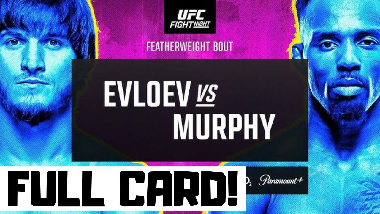 UFC Fight Night Evloev vs Murphy Predictions & Full Card Breakdown - UFC London Betting Tips