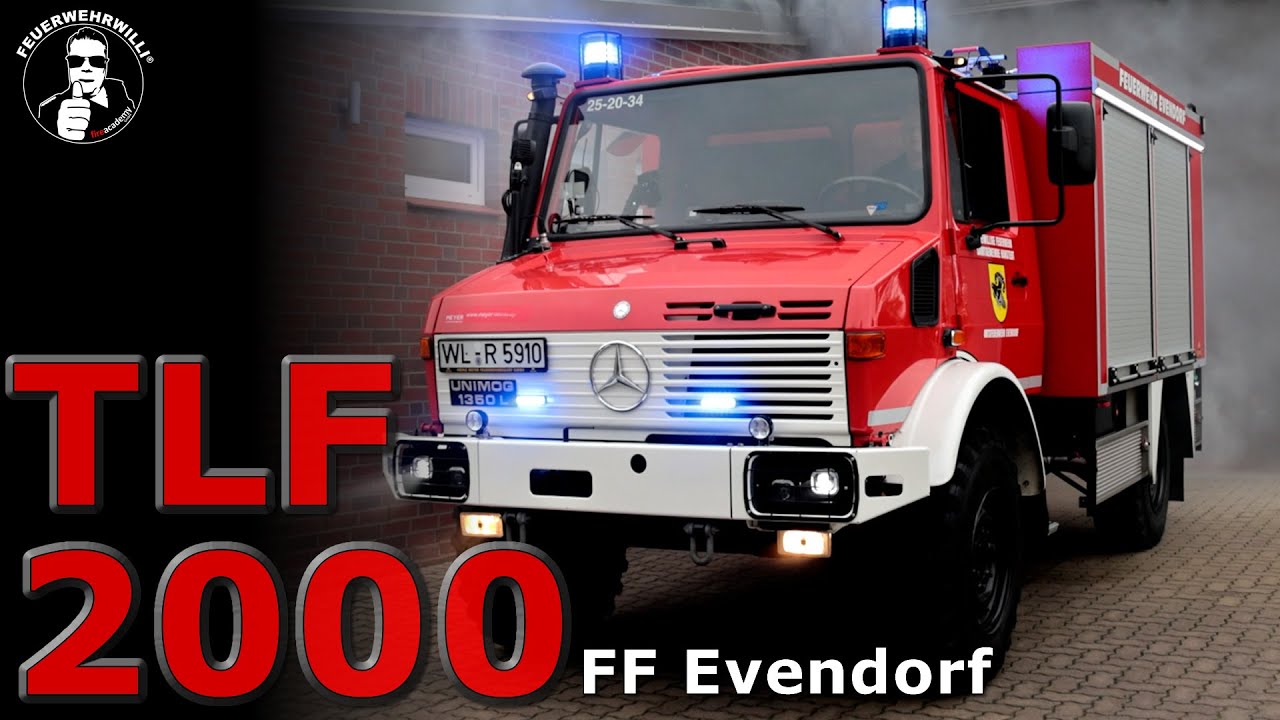 TLF 2000 der FF Evendorf #unimog