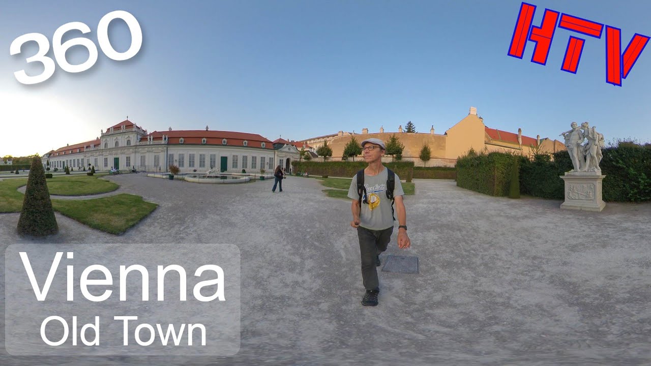 360VR Vienna,Austria-Innere Stadt walk