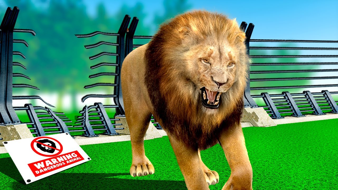 Massive LION ESCAPES Zoo Enclosure and Causes Chaos in Planet Zoo!
