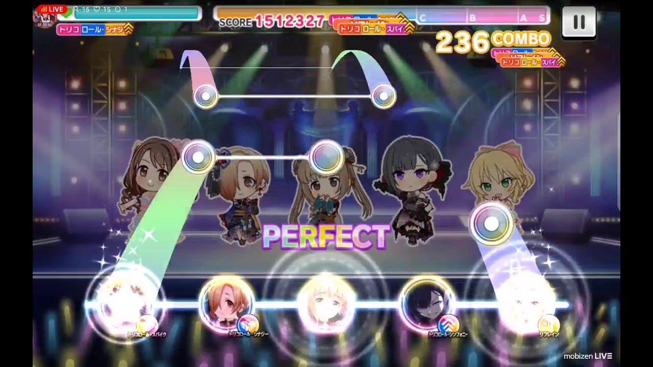 デレステフルコンチャレンジ配信