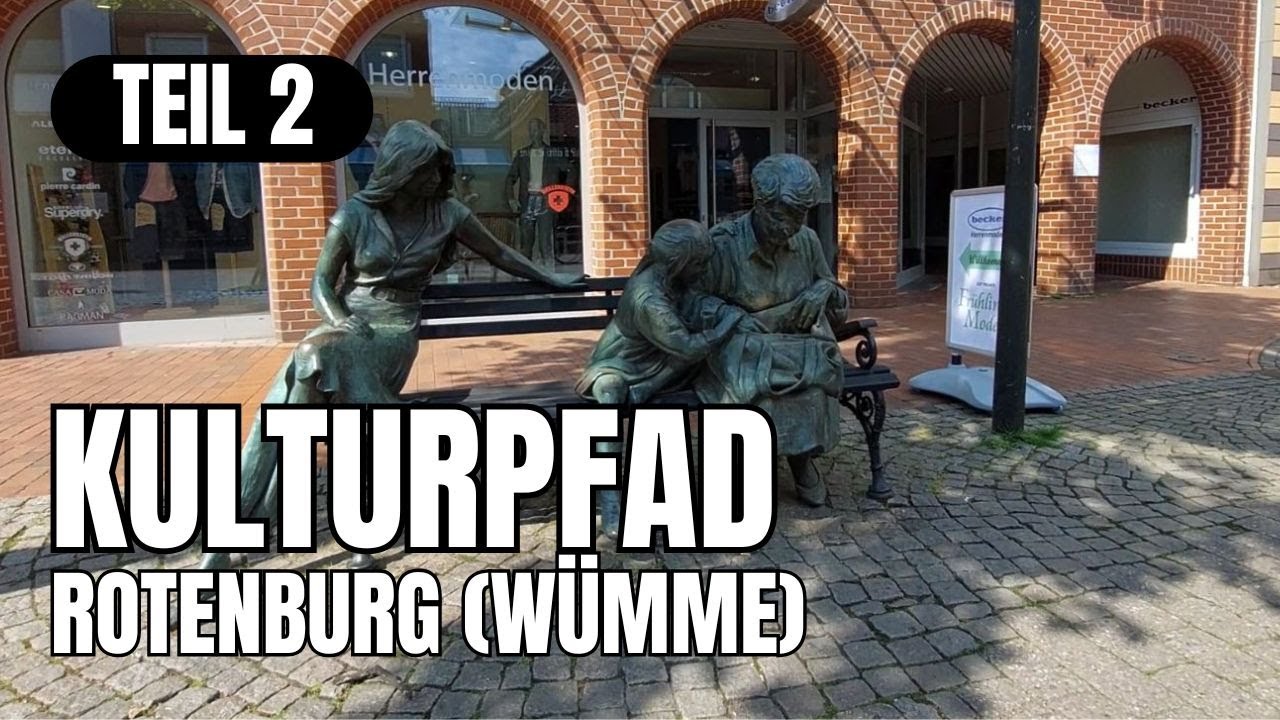 Kulturpfad Rotenburg (W&uuml;mme) Rodau-Wiedau-Niederung bis De Leegensteen