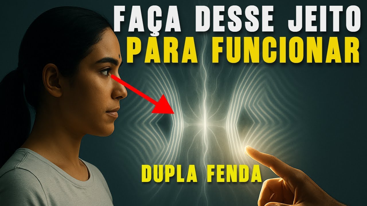 A Dupla Fenda na Sua Vida: O Segredo para Colapsar a Realidade da Forma Certa