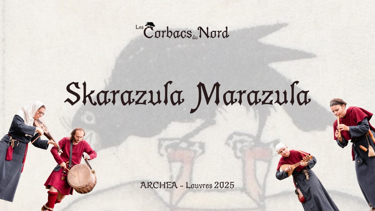 Skarazula Marazula au musée ARCHEA à Louvres 2025 !