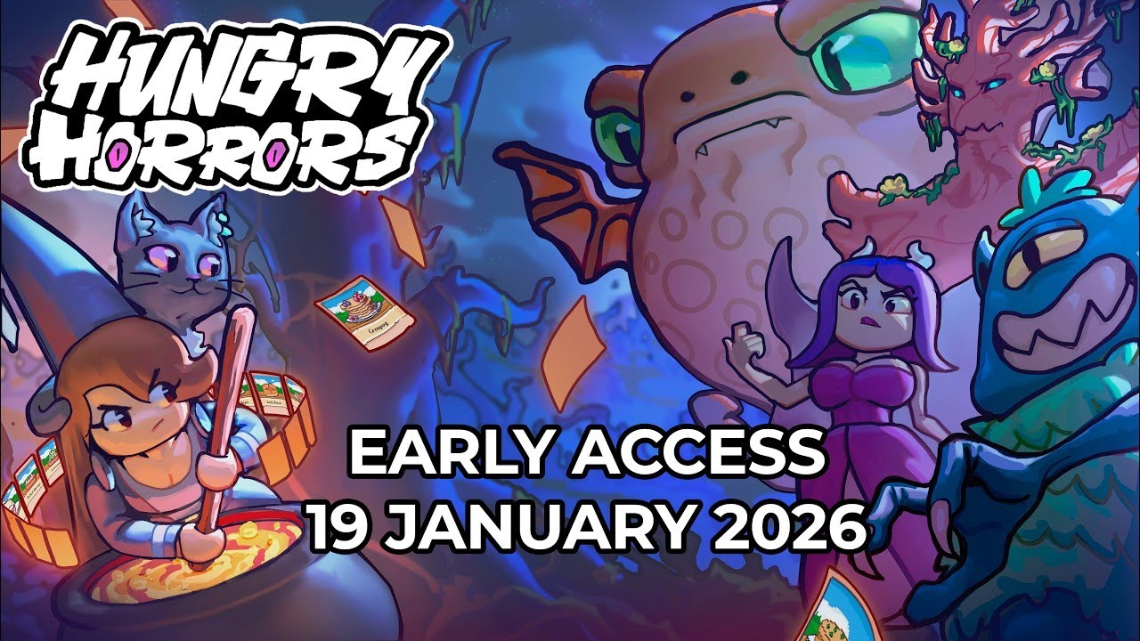 Hungry Horrors - Early Access Release Date Trailer