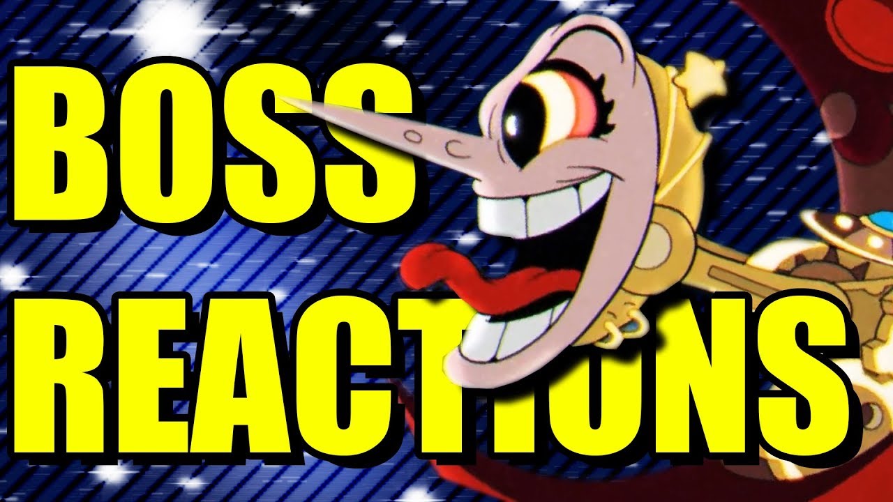 Boss Reactions | Cuphead | THREATENIN ZEPPELIN