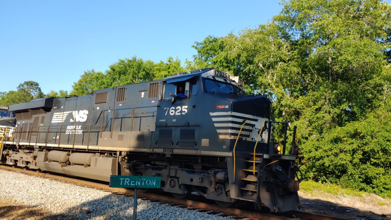 1080p60: NS 191 Between Trenton, SC & Augusta, GA With Engineer Josh Nance 5/3/2020