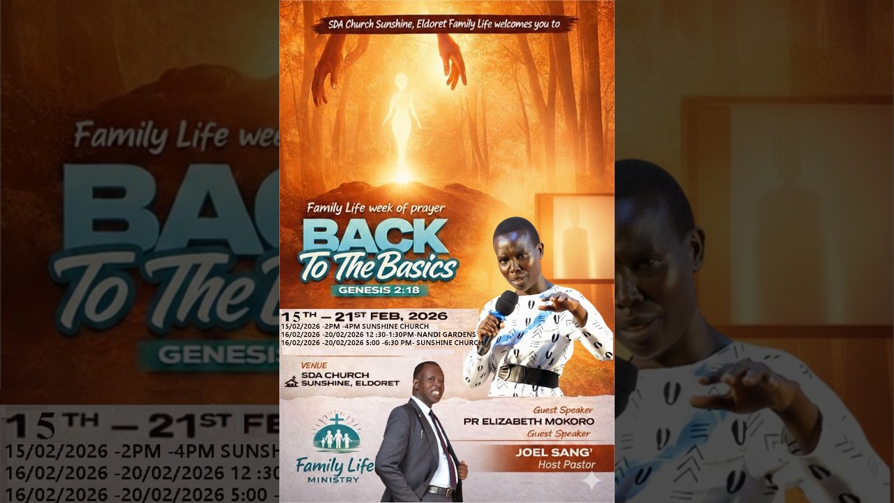 Family life week of prayer Wed Evening 1