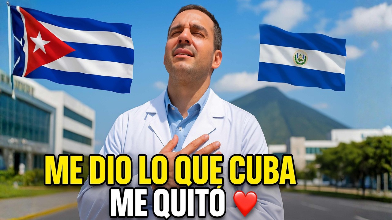 MÉDICO CUBANO en El Salvador: “Este país me dio lo que Cuba me quitó”