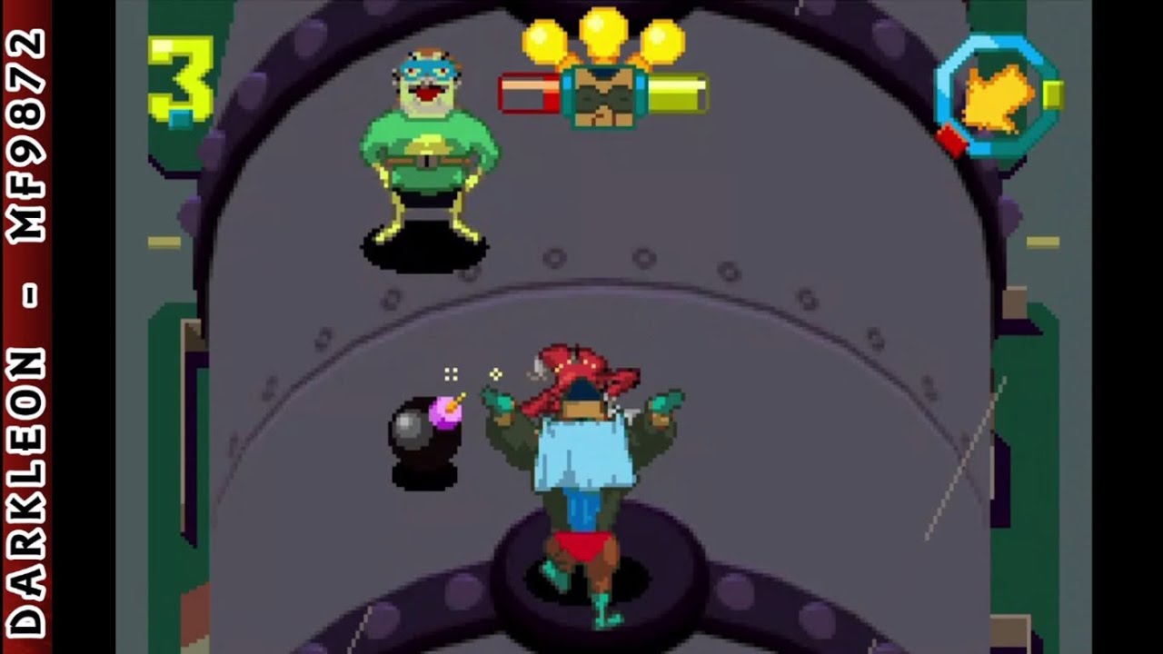Game Boy Advance - The Ripping Friends - The World's Most Manly Men! © 2002 THQ - Gameplay