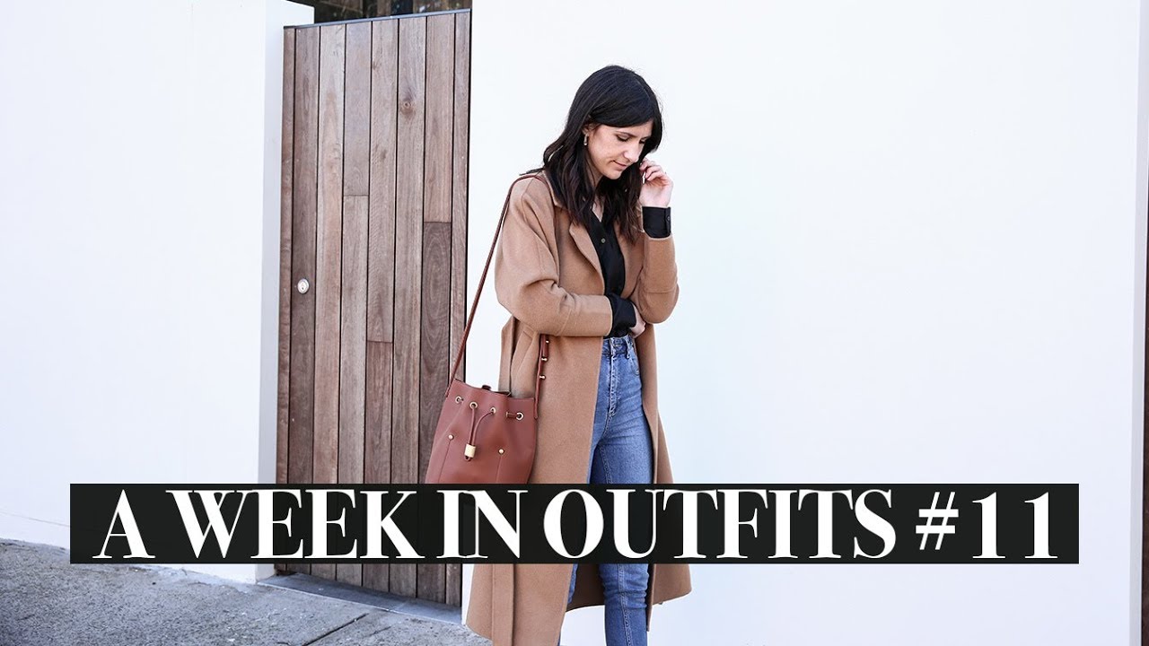 A Week in Outfits #11 - Winter Casual Work Outfits & Weekends Running Errands | Mademoiselle