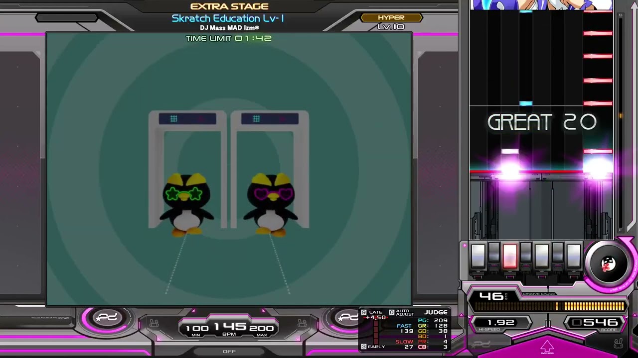 beatmania IIDX 32 Pinky Crush Skratch Education Lv-1 SPH 正規
