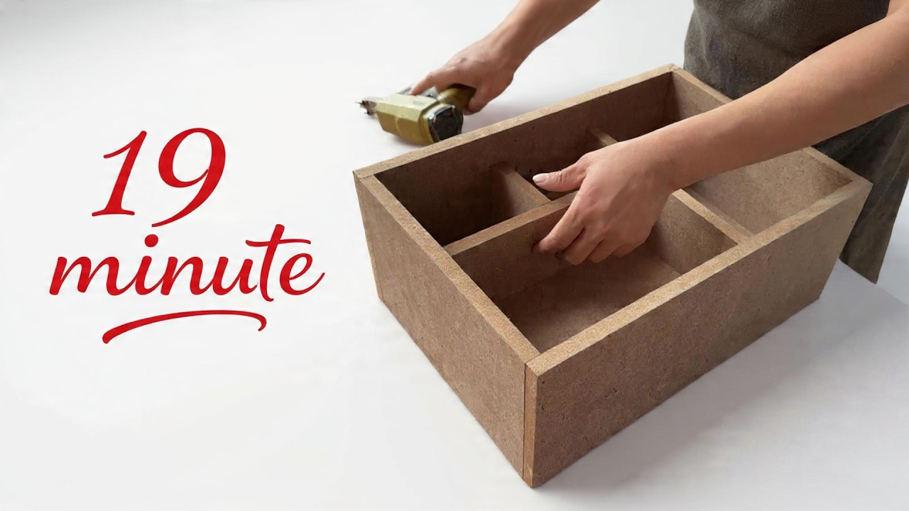Billions of People Definitely Need This! Build a Medicine Cabinet in Just 19 Minutes