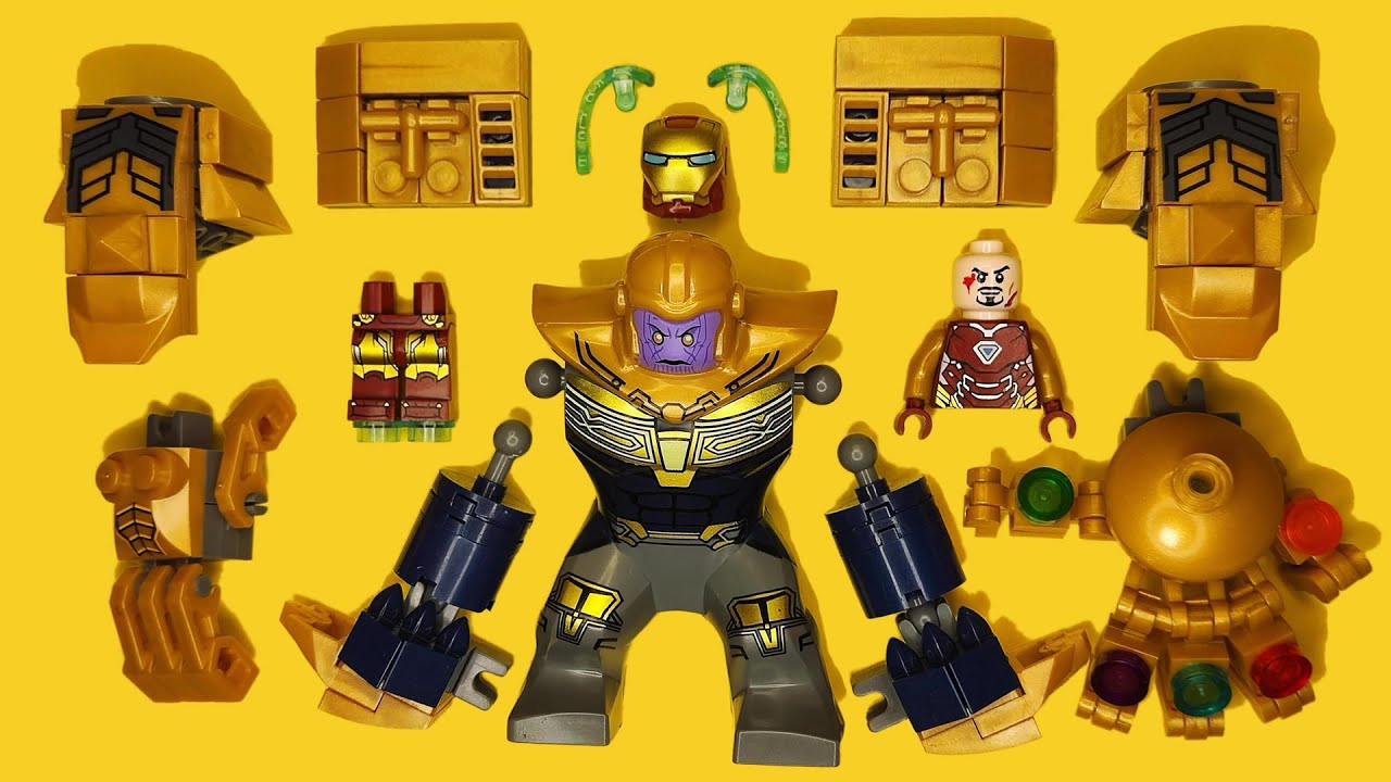 LEGO Thanos Prime VS. Iron Man | Avengers: Infinity War | Unofficial Minifigure | Marvel