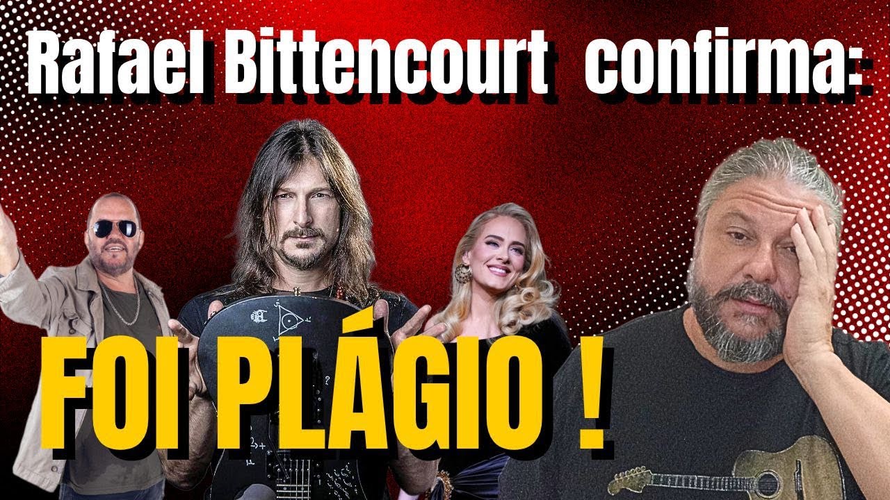 Rafael Bittencourt confirma plágio na disputa entre Toninho Geraes e Adele!