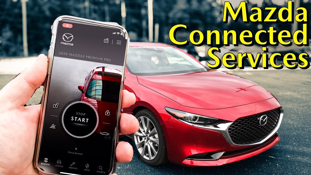 Учебное пособие по Mazda Connected Services | Приложение MyMazda для Mazda3 и Mazda CX-30 2020 года