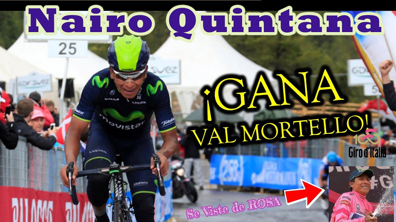 Nairo Quintana🇨🇴🚀GANA ETAPA REINA💪🏽🏆Val Mortello se Viste de Rosa✔️Giro de Italia 2014 Ultimos 25km!