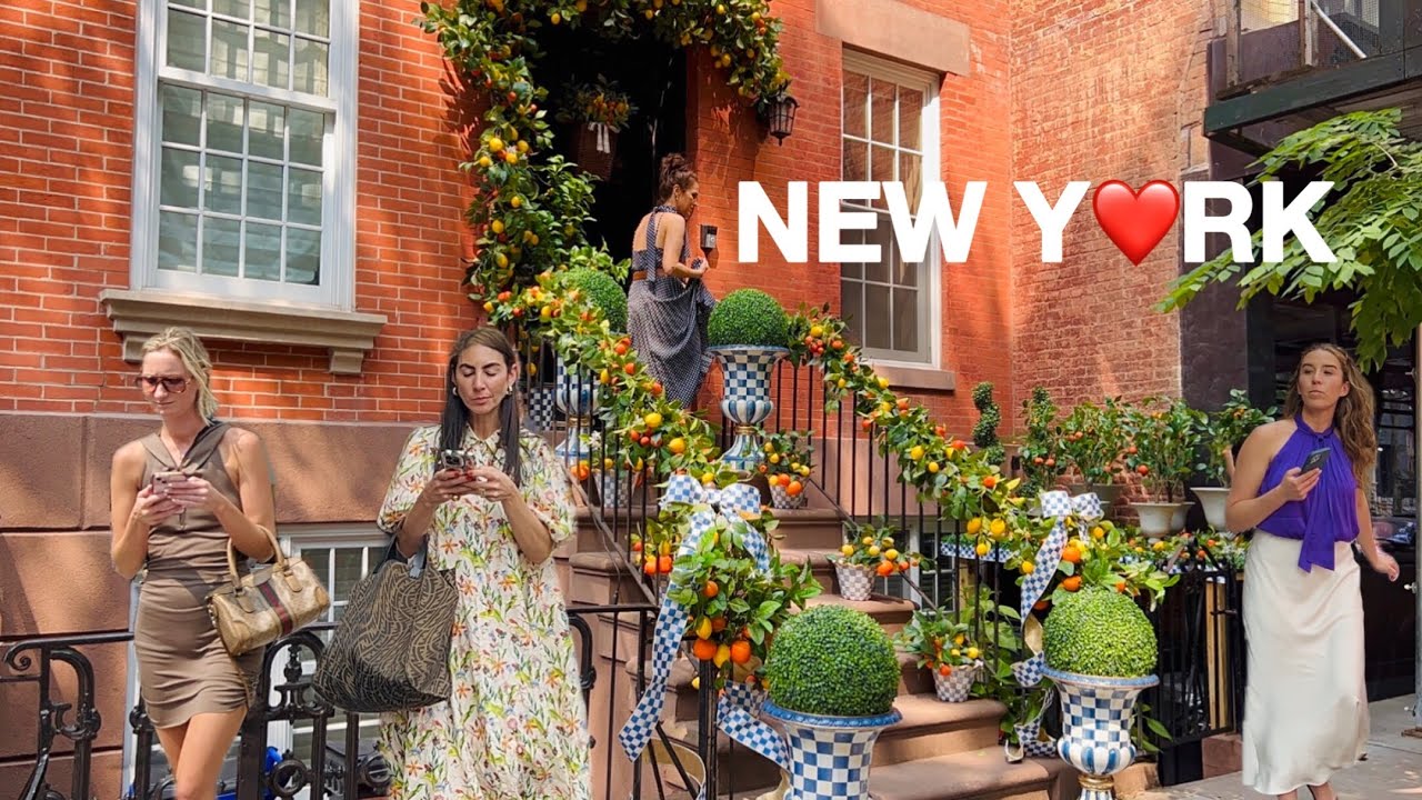 [4K]🇺🇸NYC Summer Walk🗽Fabulous Upper East Side in NYC☀️🌿UES Cafes & BonBon 🍭 | June 2025