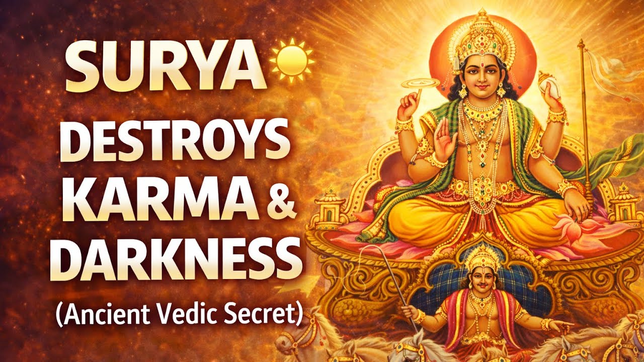 SURYA — The Sun God Who Destroys Karma & Darkness || Ancient Vedic Secret ||