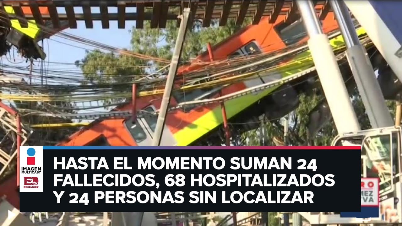 Familiares de víctimas exigen respuesta por colapso del metro de CDMX
