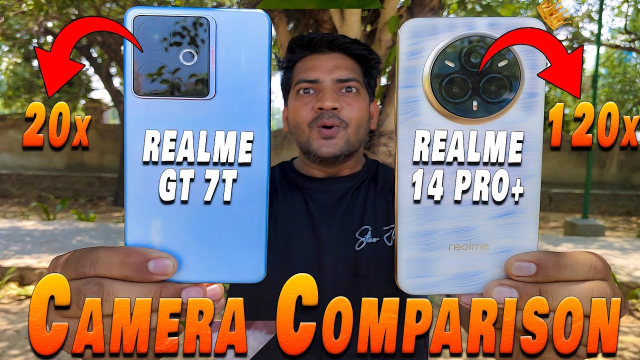 Realme GT 7T vs Realme 14 Pro Plus Camera Test | Realme 14 Pro+ vs Realme GT 7T Camera Comparison