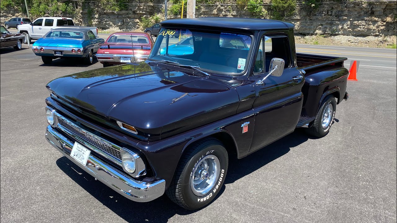 Test Drive 1964 Chevy C10 Stepside SOLD $21,900 Maple Motors #1078