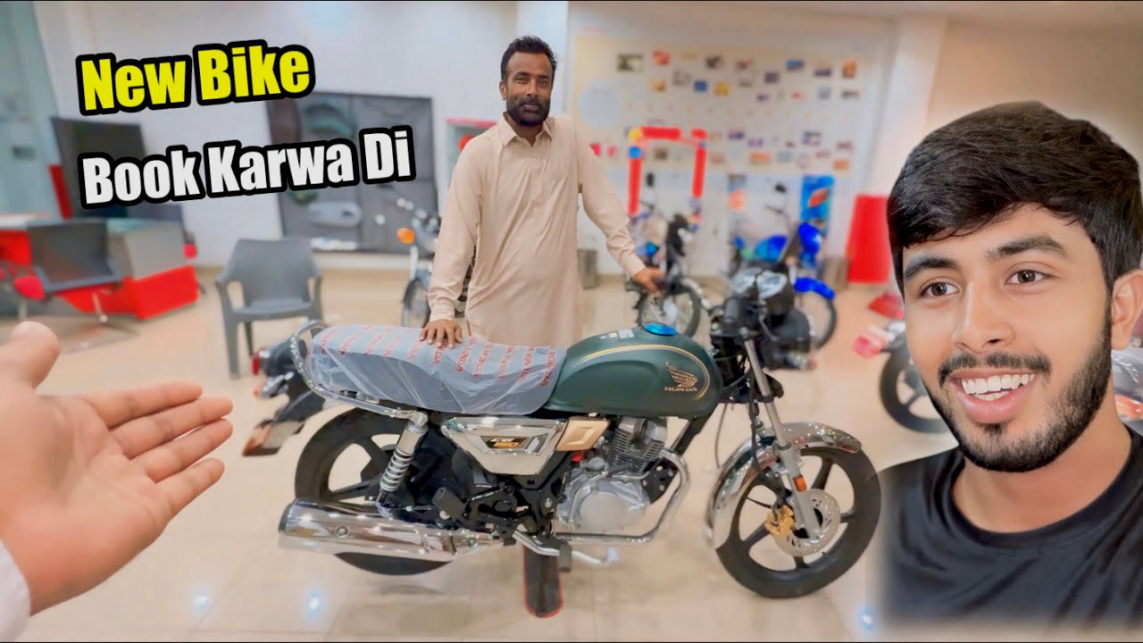 Booked a new bike 😍 