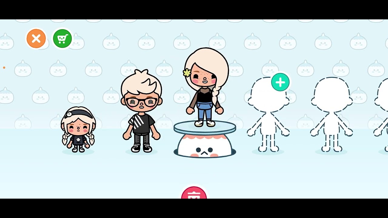 Toca boca rodinka 