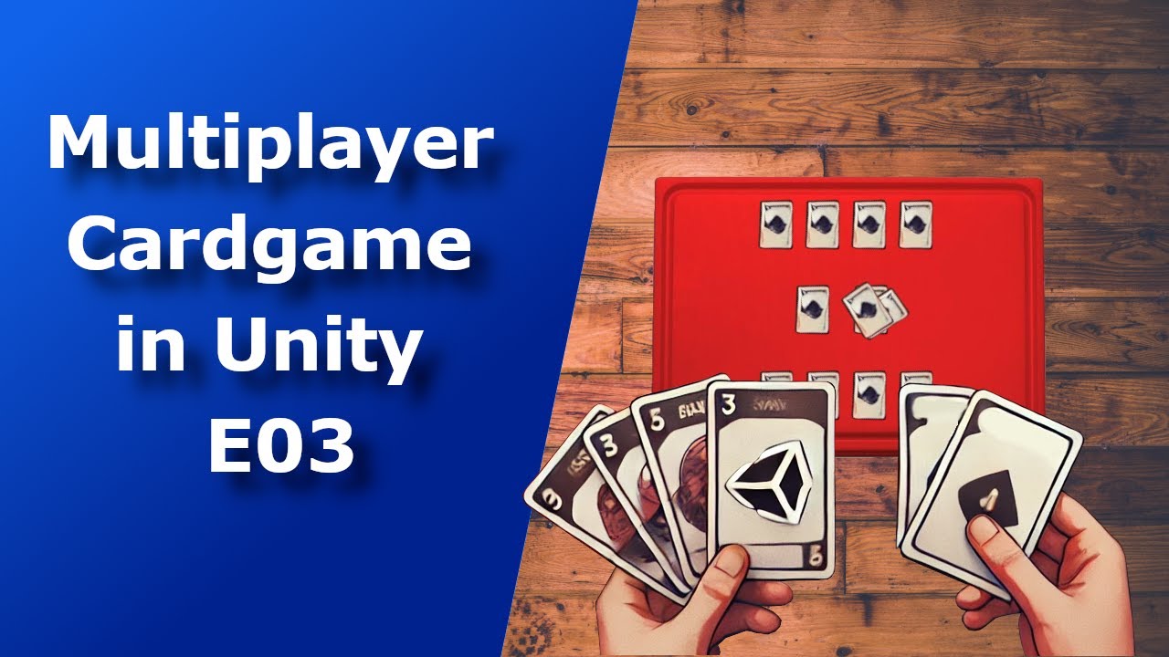 Startseite erstellen für Multiplayer | Multiplayer Cardgame in Unity E03