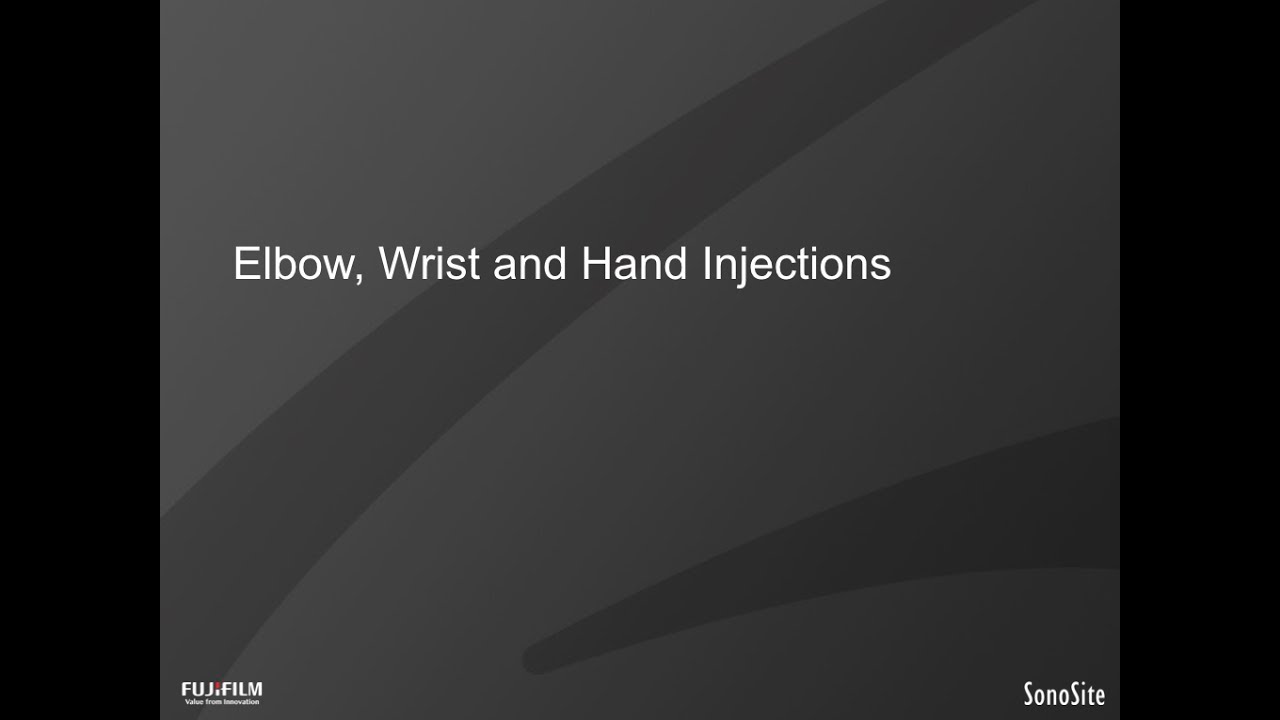 Webinar: Ultrasound-Guided Elbow, Wrist, and Hand Injections