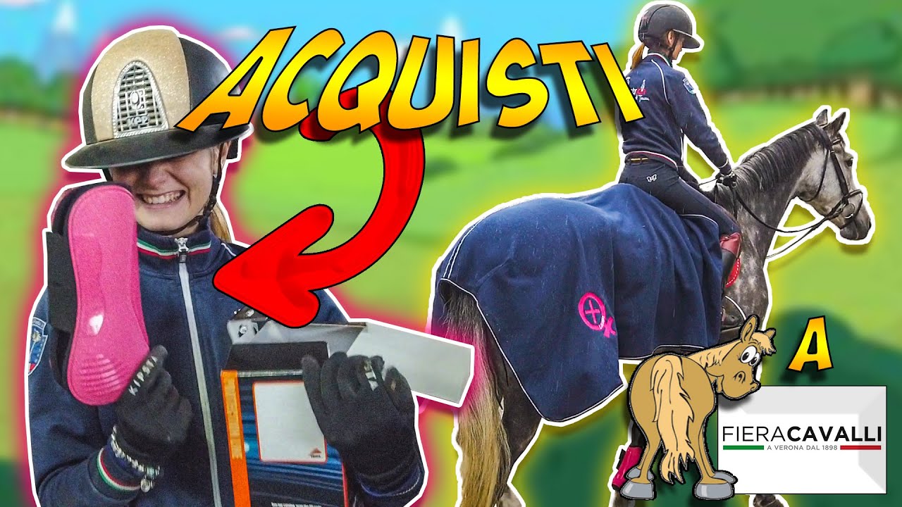 VLOG in MANEGGIO! COS'HO COMPRATO IN FIERA CAVALLI?