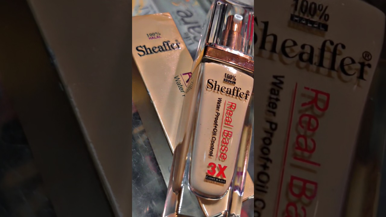 Sheaffer Real Base. Waterproof & Oil Control Foundation 