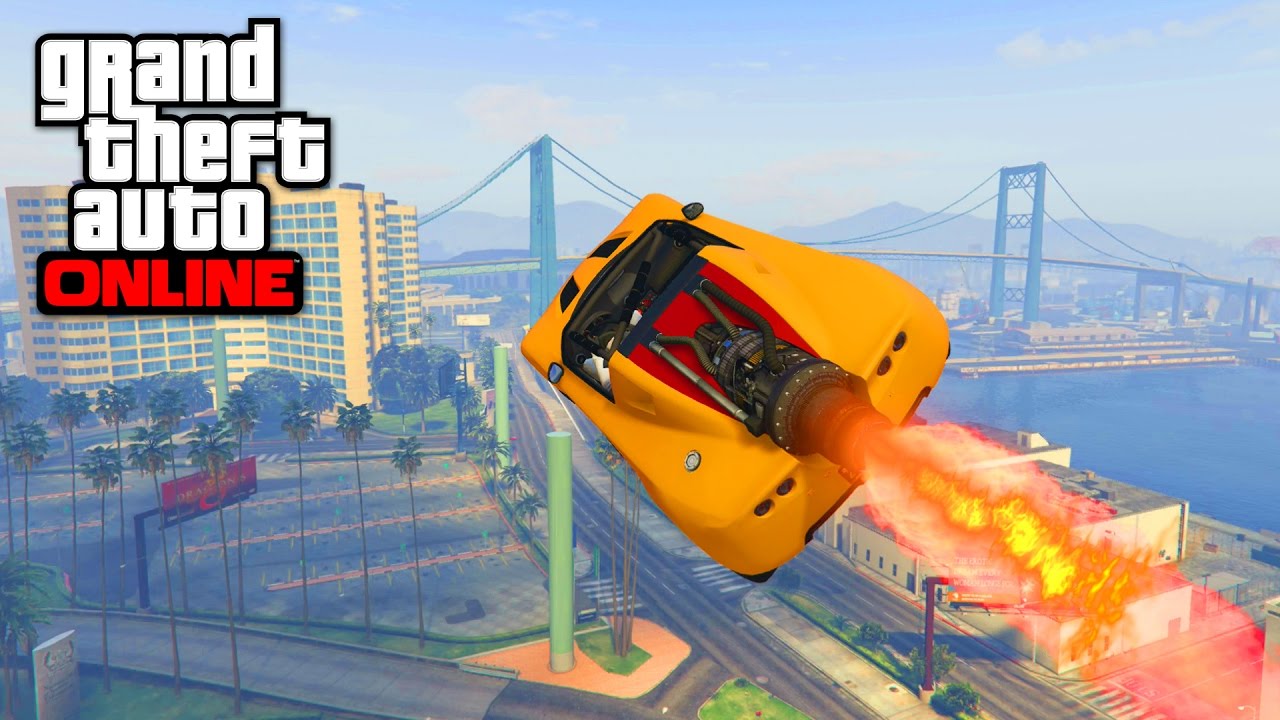 DÉFIS AVEC LA VOITURE ROCKET - GTA 5 ONLINE
