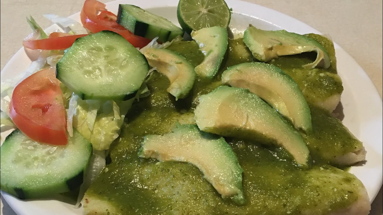 Enchiladas Verdes