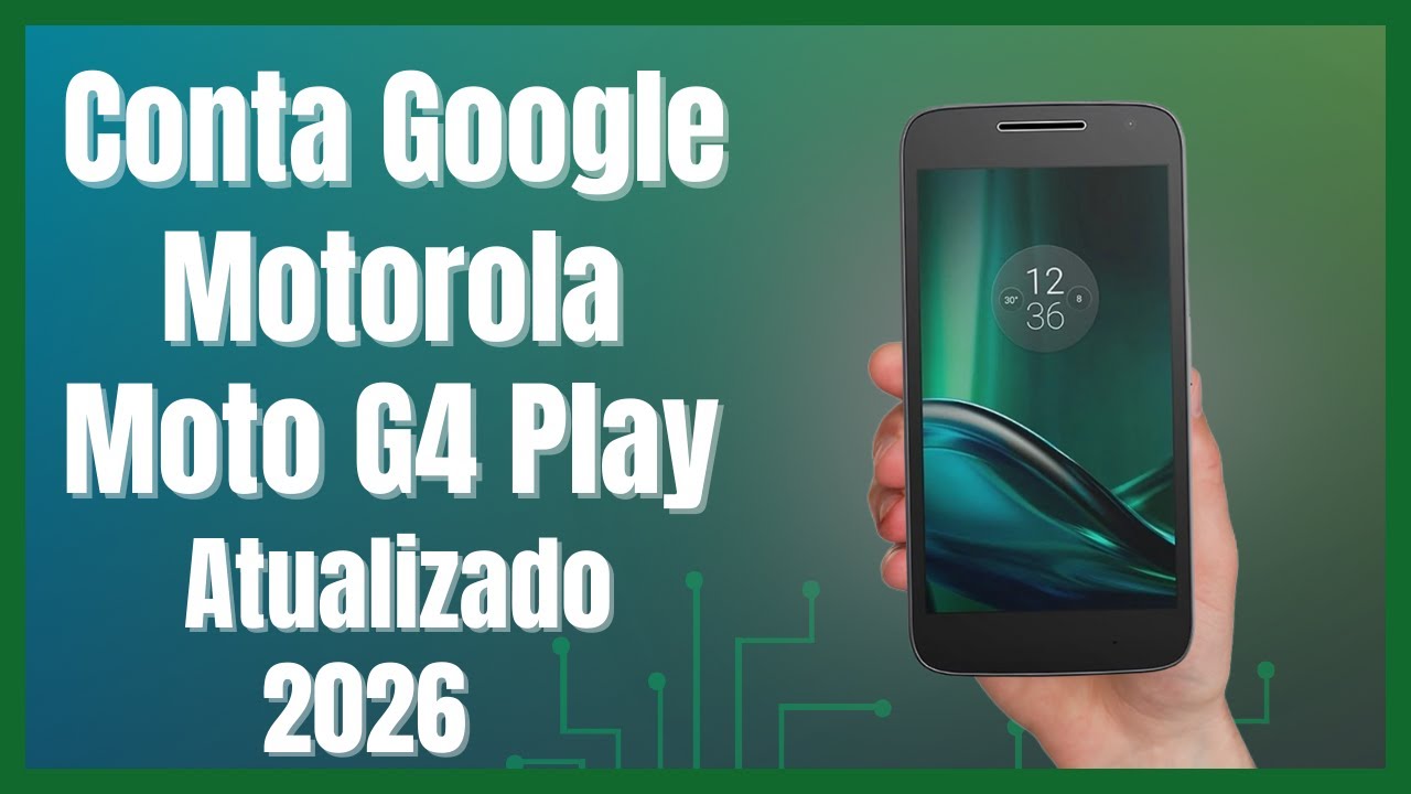 Remover Conta Google Motorola / Moto G4 Play Método 2026 Android 7.1.1 Sem PC