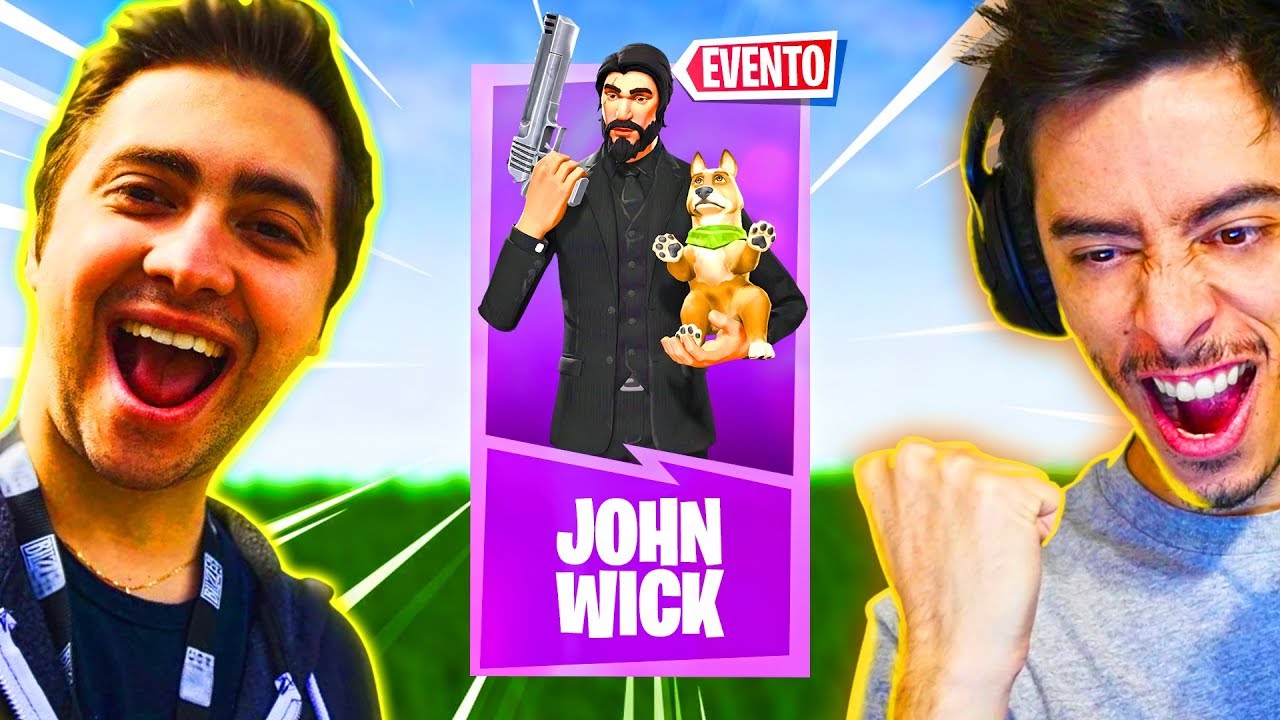 ACHAMOS A CASA DO JOHN WICK! - Fortnite ft. Alanzoka