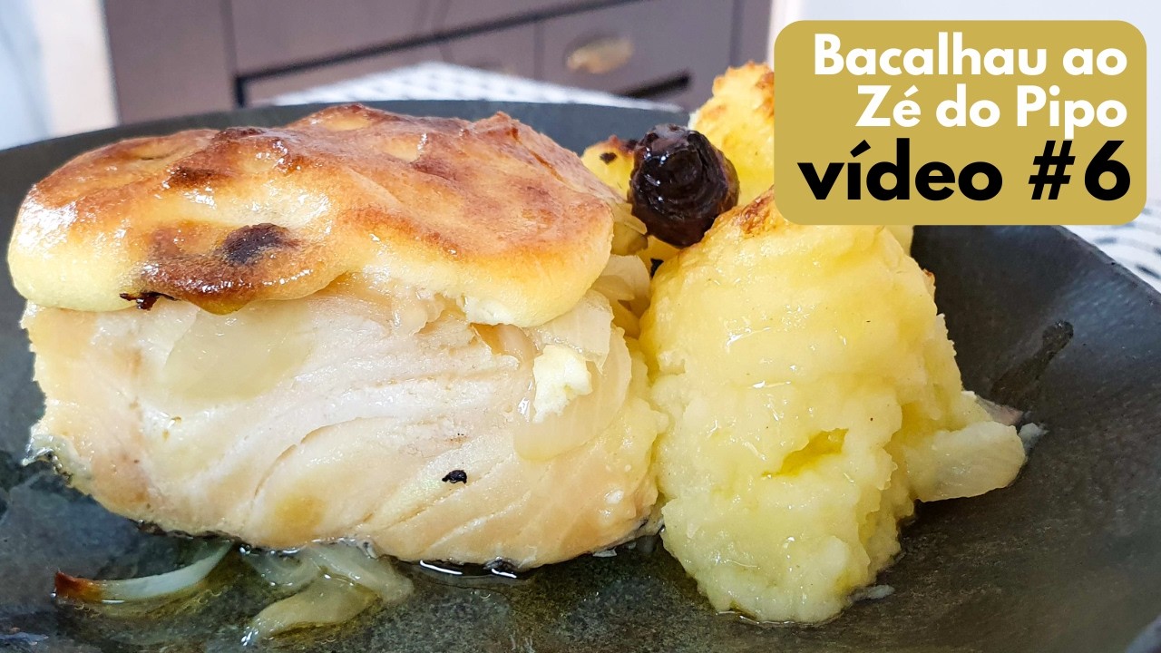 Bacalhau à Zé do Pipo  (Vídeo 7 do Curso GRÁTIS Os segredos do Bacalhau) - Minha Cozinha Amarela