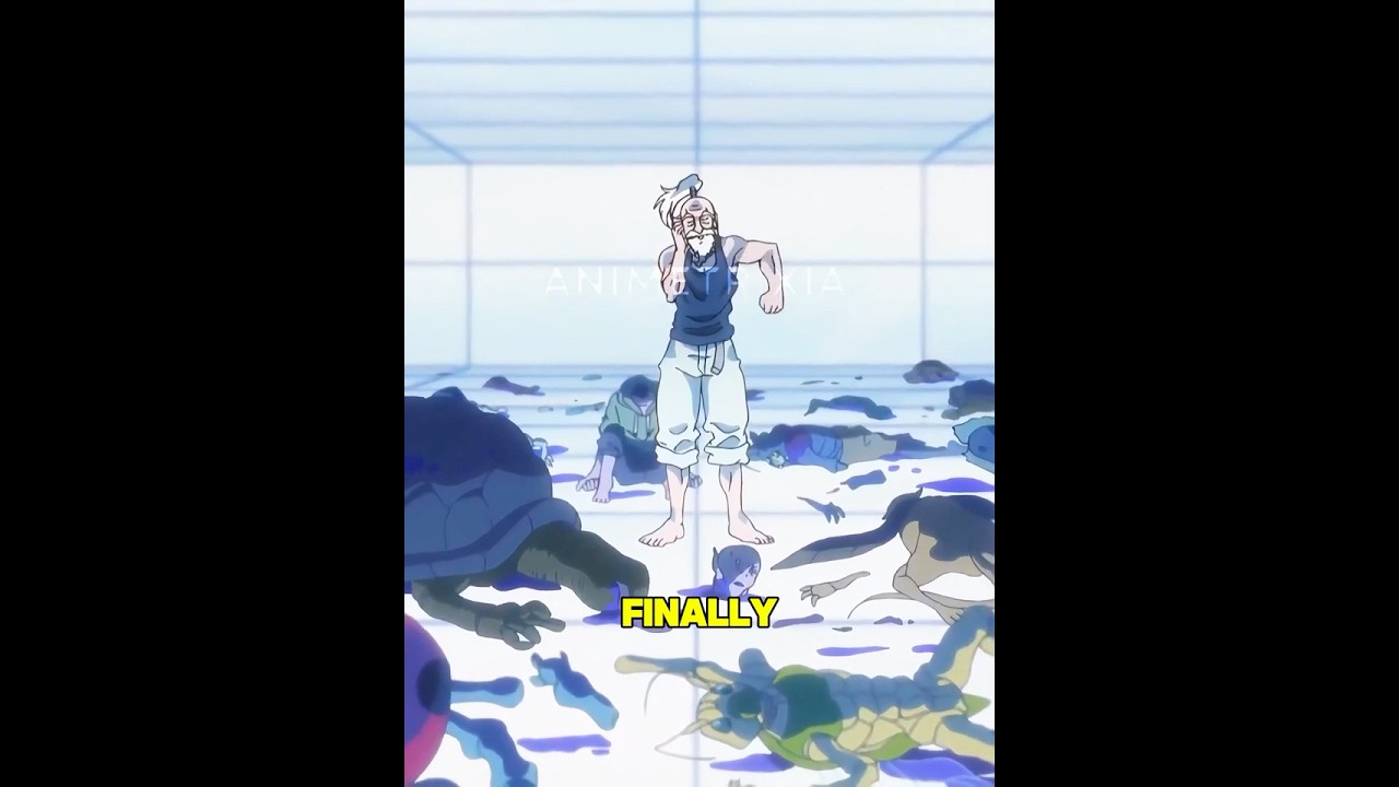 Netero Wiped Out The Chimera Ants With Ease 💀😭 | Hunter x Hunter (2011) #anime #shorts