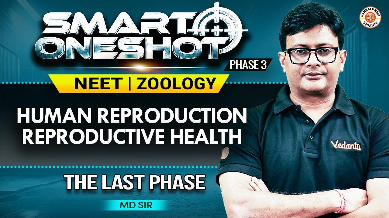Human Reproduction + Reproductive Health 🔥 | Class 12 | NEET 2026 | Biology | MD Sir